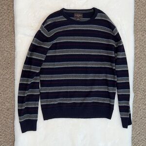 Black Brown 1826 Stripped Sweater